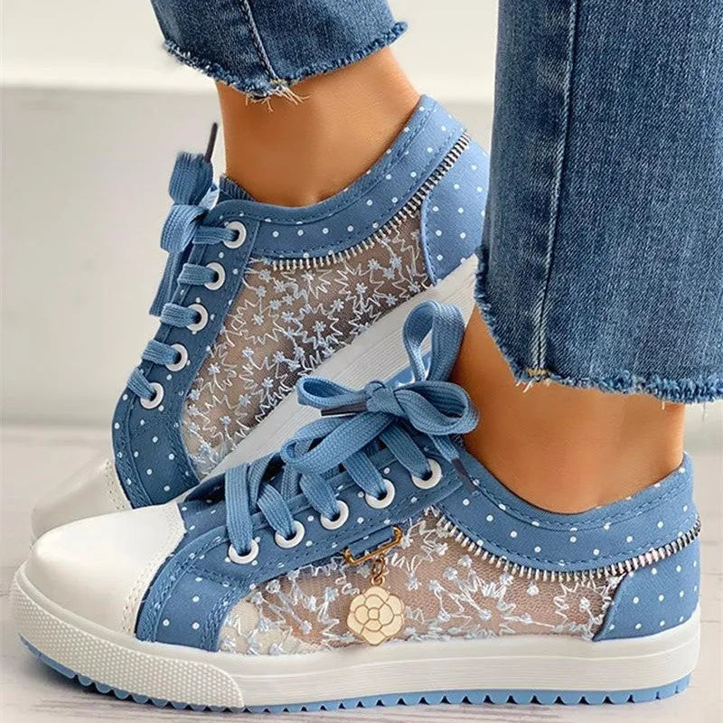 FLOREA™ – Basket décontractée femme | Confort quotidien & style élégant