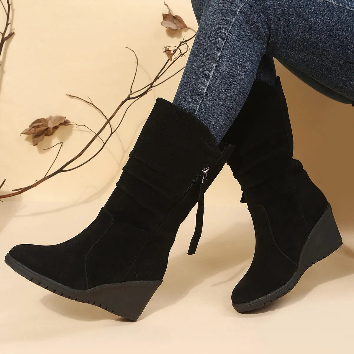 VELARIA™ - Bottes orthopédiques femmes : Confort exceptionnel & style unique