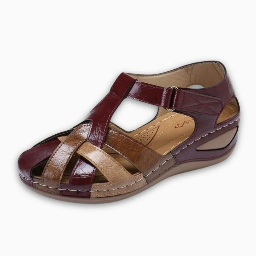 AURELIA™ – Sandales compensées femme confort orthopédique