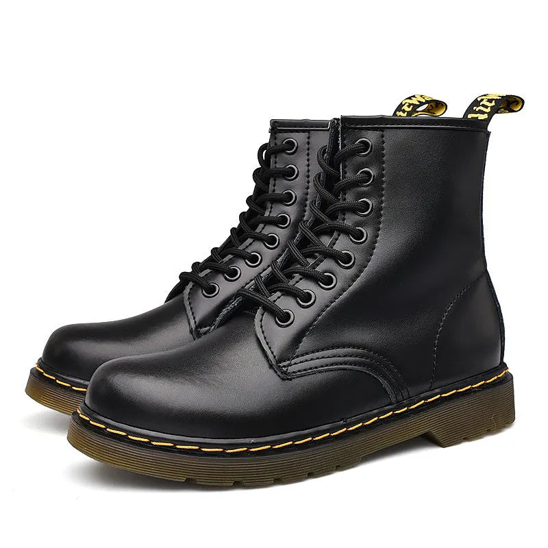 AXELON™ – Botte style Martin orthopédique | Confort optimal & maintien quotidien
