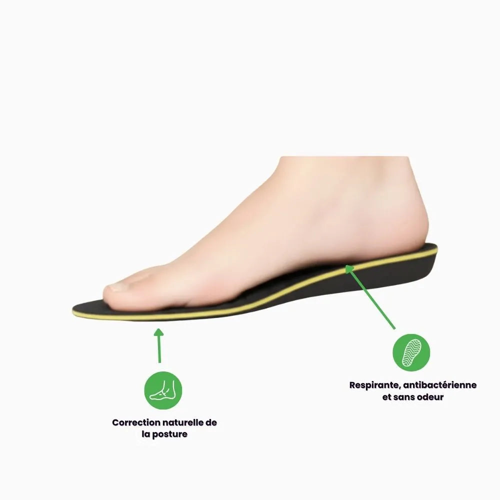 CONFORTIS™ – Semelle orthopédique confort | Amorti léger & soutien plantaire