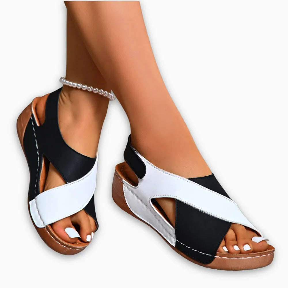 Sandales Orthopédiques Femme Confort Anti-Douleur