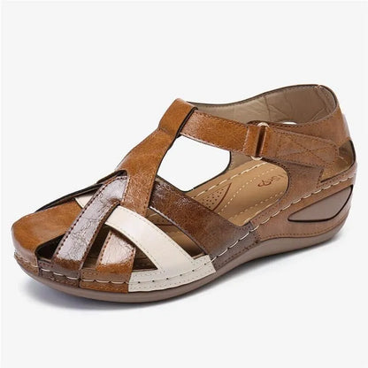 AURELIA™ – Sandales compensées femme confort orthopédique