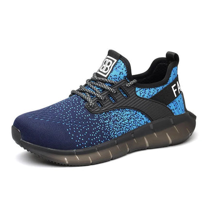 Chaussures de sécurité homme basket respirante embout acier